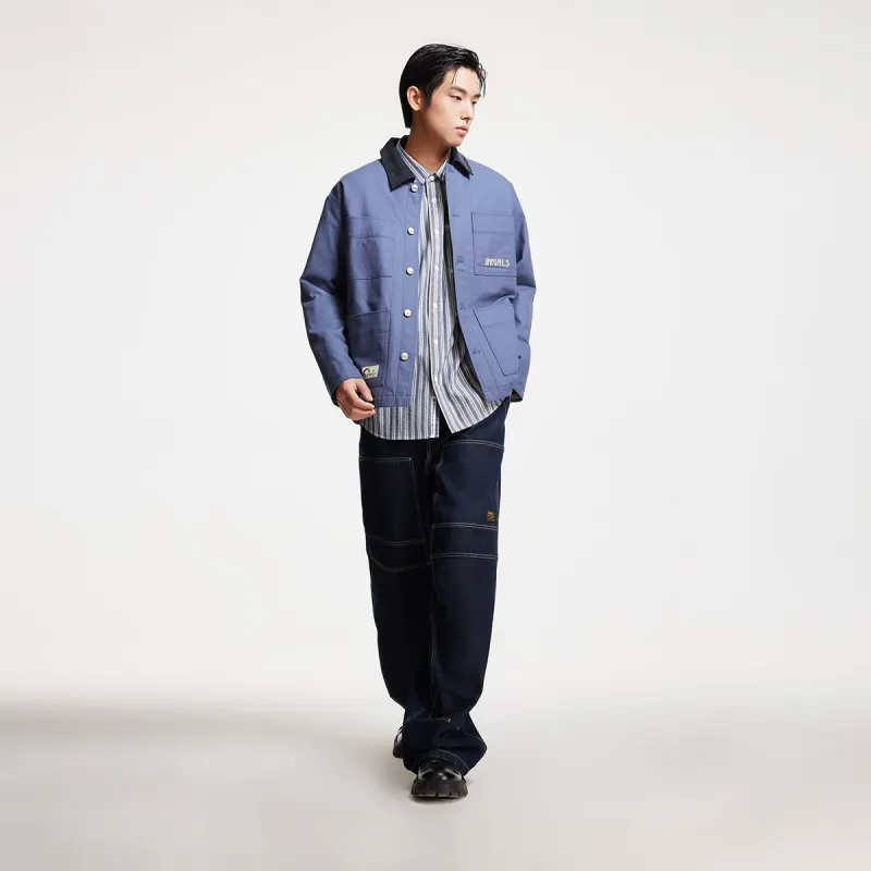 JACK JONES· Puffer Jacket Men's Vintage Blue-3