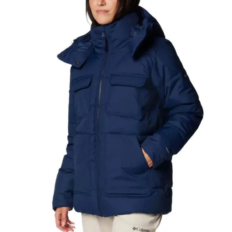 Columbia Longhorn Ridge Jackets Coats Women's Marine Blue-2