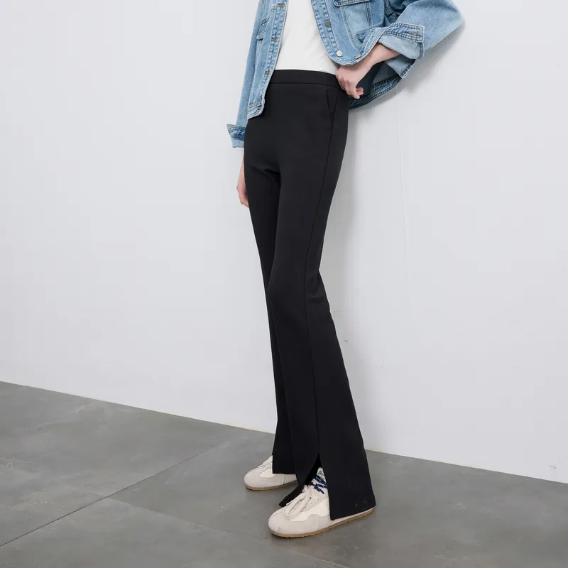 3COLOUR Casual Pants Women's Classic Black-2