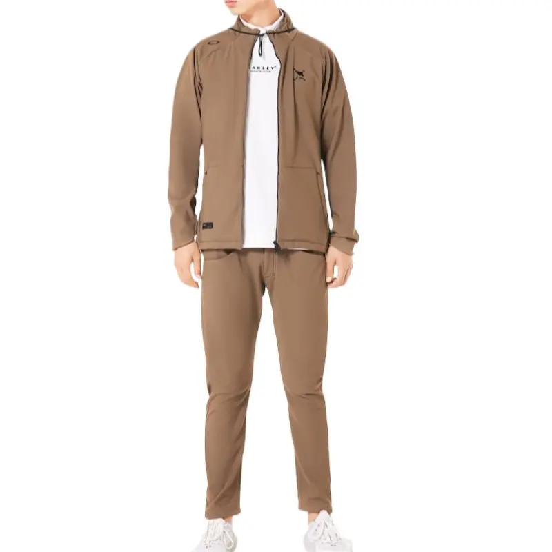 Oakley Skull Thermo Wind Jacket Men's Brown-6