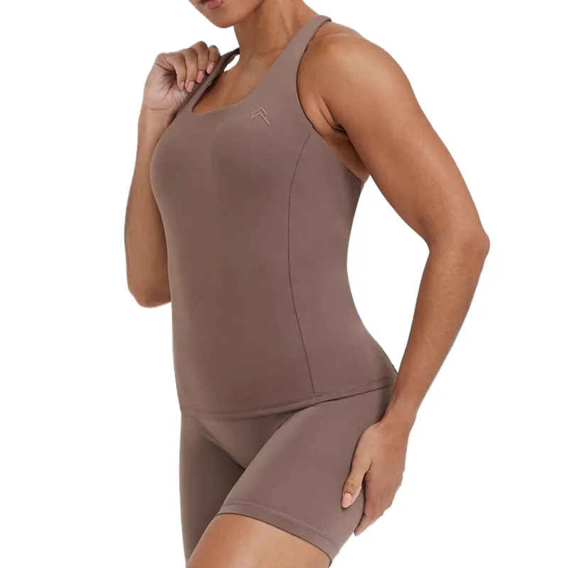 ONER ACTIVE Yoga Tank Top Women's Brown-2