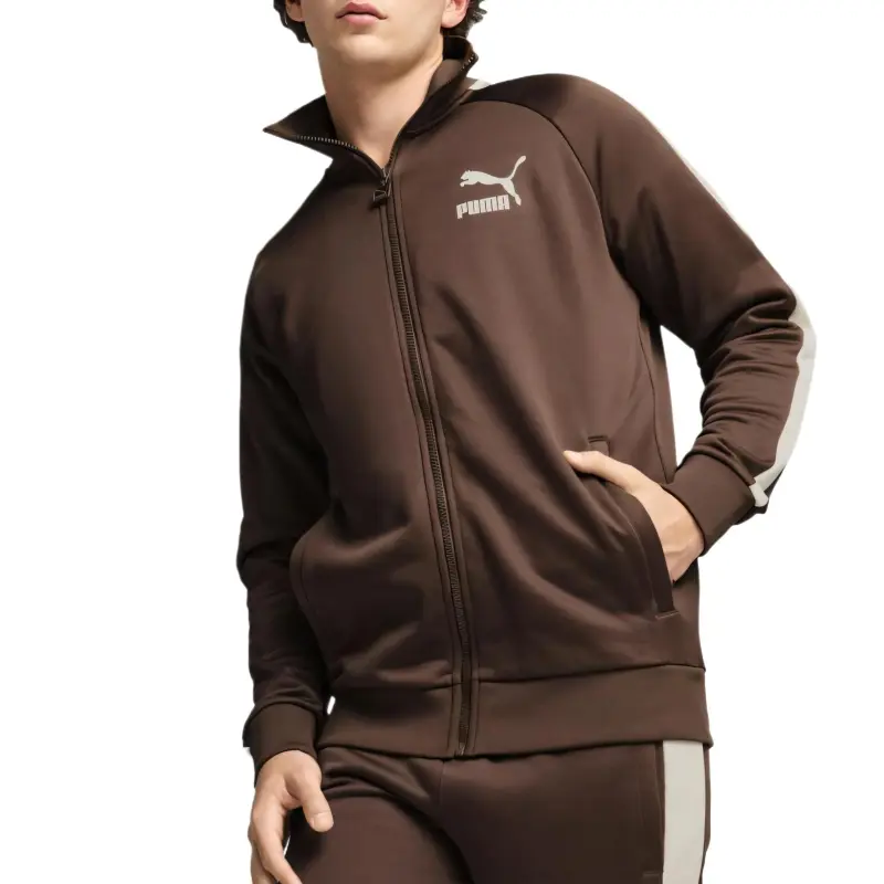 PUMA T7 ICONIC Jacket Men's Coffee 65-2