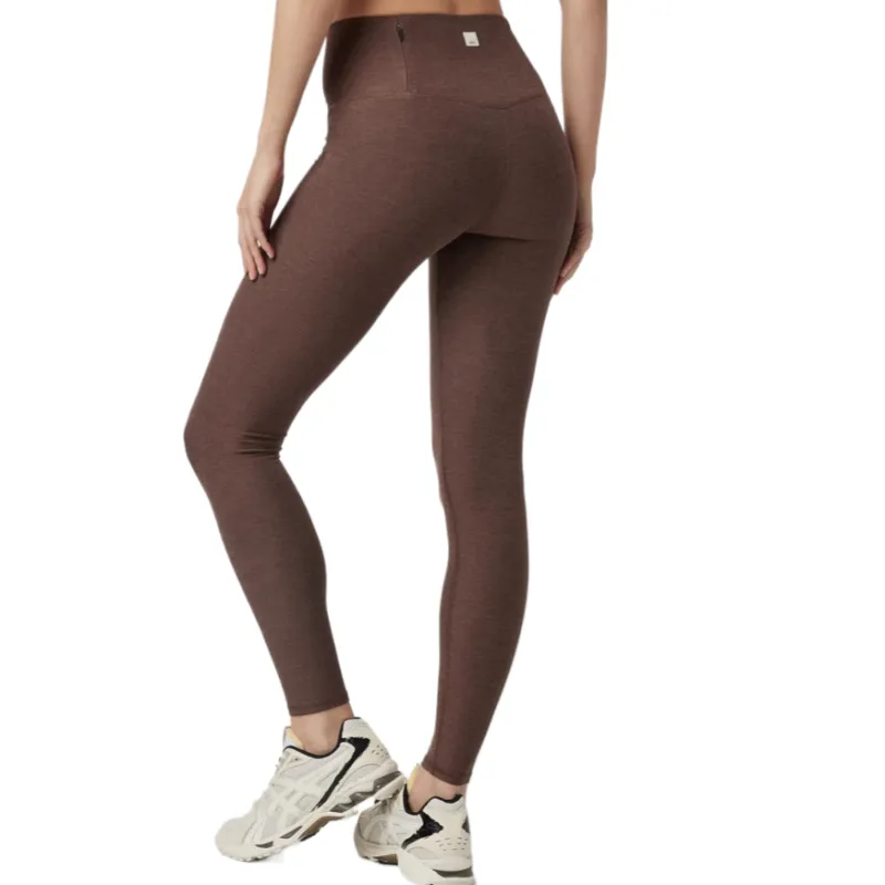 Vuori Yoga Pants Women's Brown/ChocolateMilkHeather-2