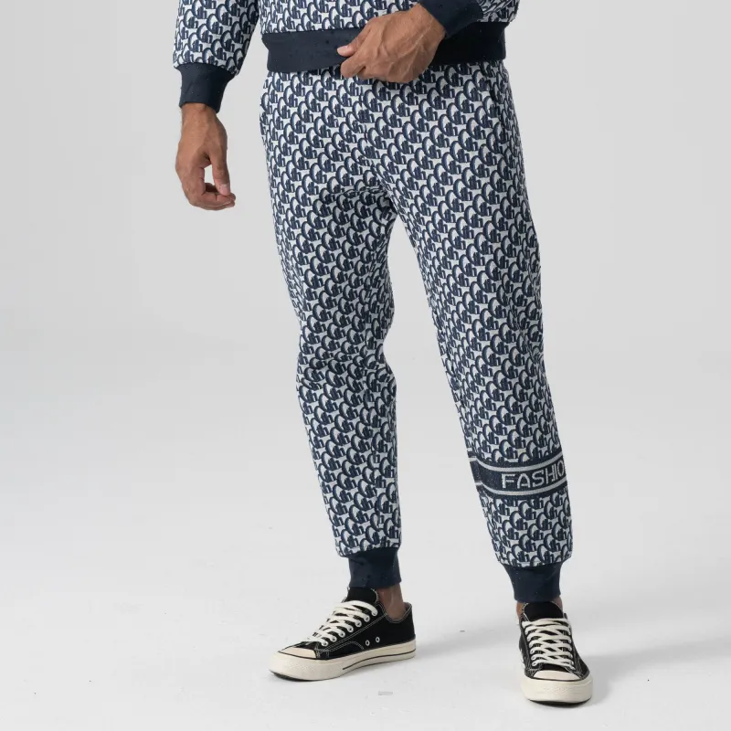 TCH Casual Pants Unisex Blue-5