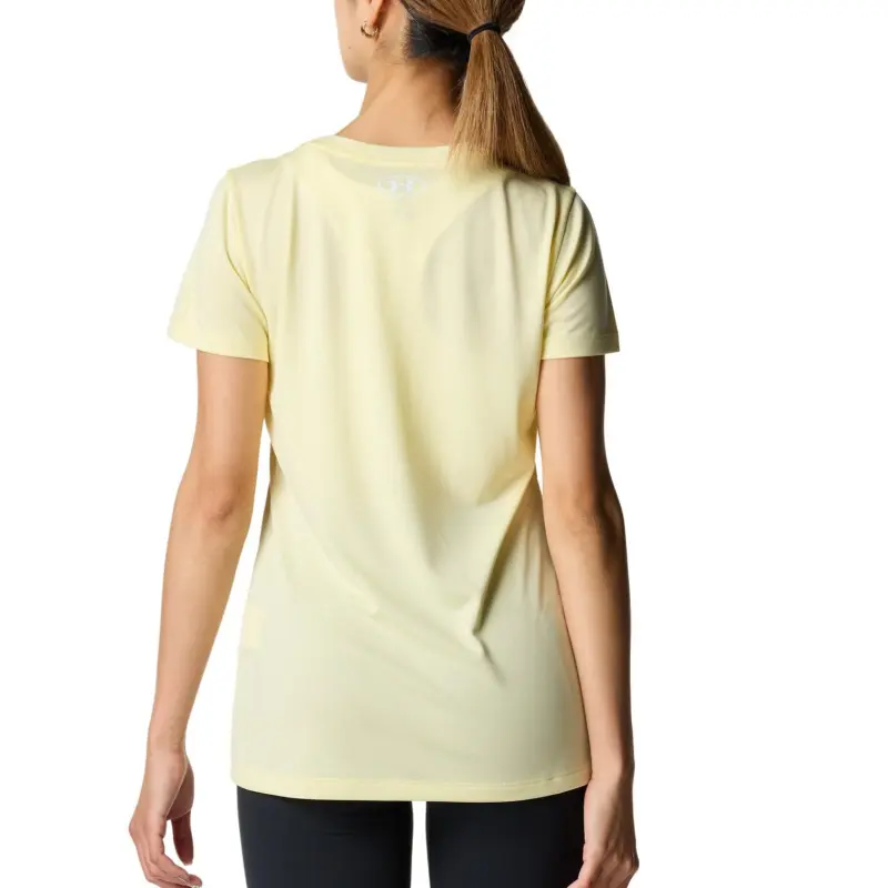 Under Armour Tech Regular T Shirt Women's Yellow-1