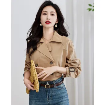 Love Elaine Trench Coat Women's Khaki