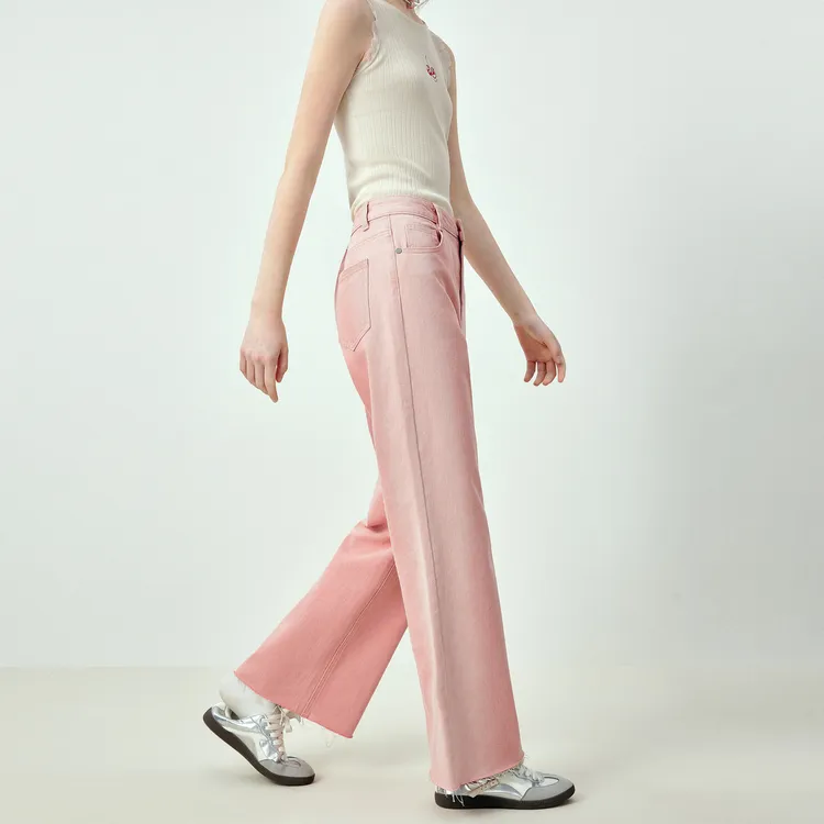 LEDIN Jeans Women's Pink-5