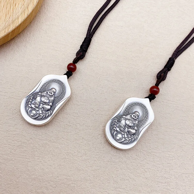 FUYUFU 999 Fine Silver Pendants Unisex-4