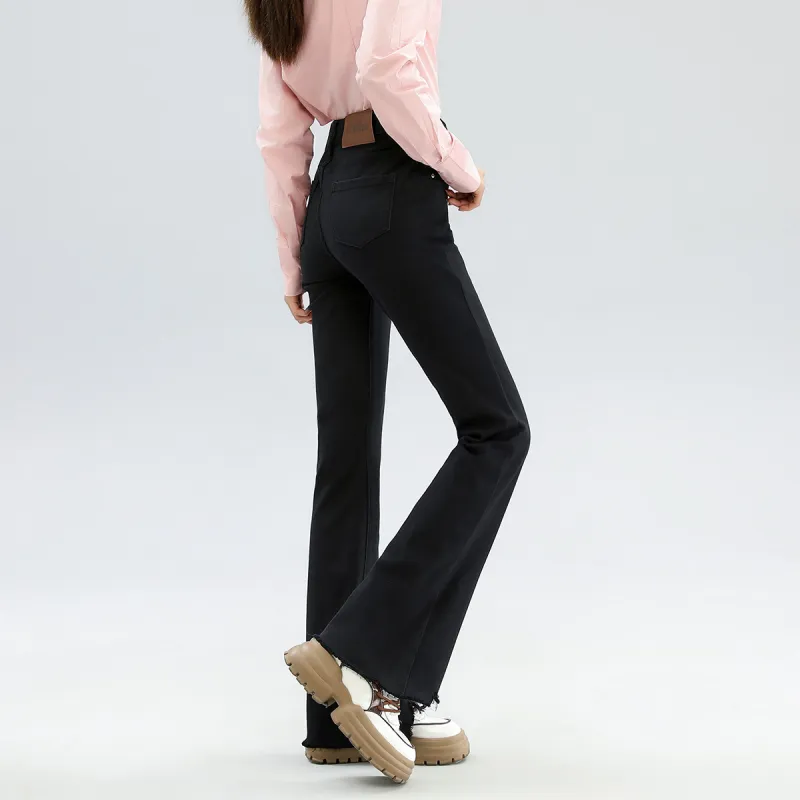 FAWENXIANGZI Jeans Slim Fit Women's-3