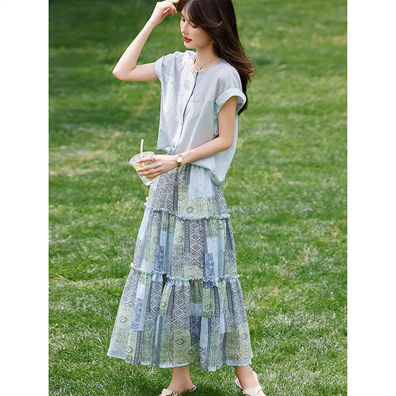 A Paradise For Awakening Skirt Set Women's-6