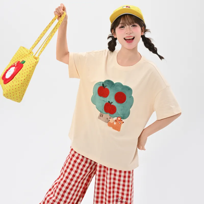 SNBL T Shirts Women's Apricot-6