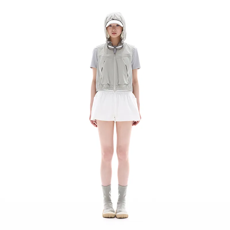 UPON PRO Casual Shorts Women's Glacier White-1