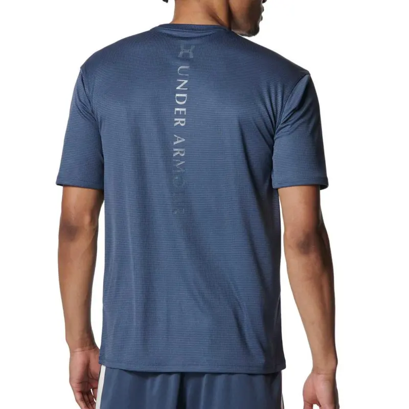 Under Armour Run 96 Stride T Shirt Men's Gray 044-1