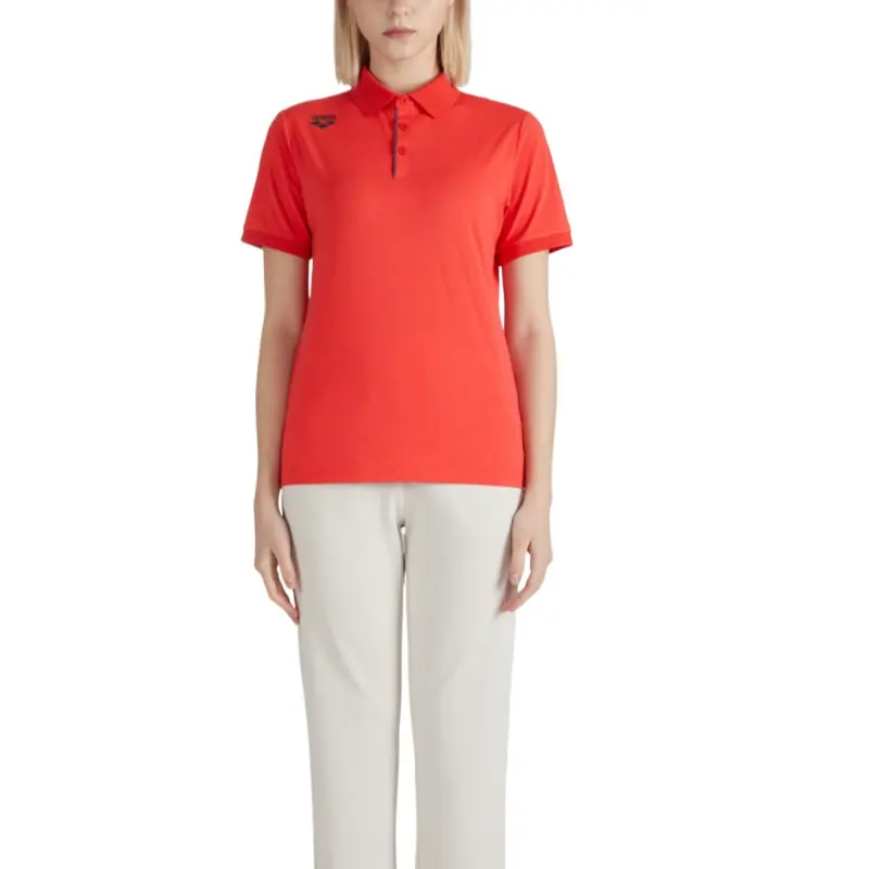 Arena Polo Shirts Women's Red-2