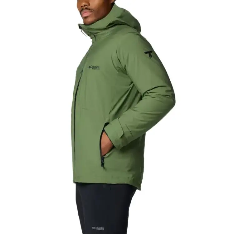 Columbia Silver Leaf 1 Interchange Jacket Jacket Men's Green-2