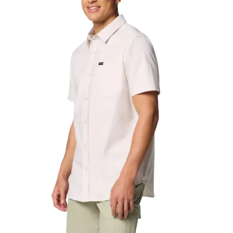 Columbia Shirts Men Light Pink-2