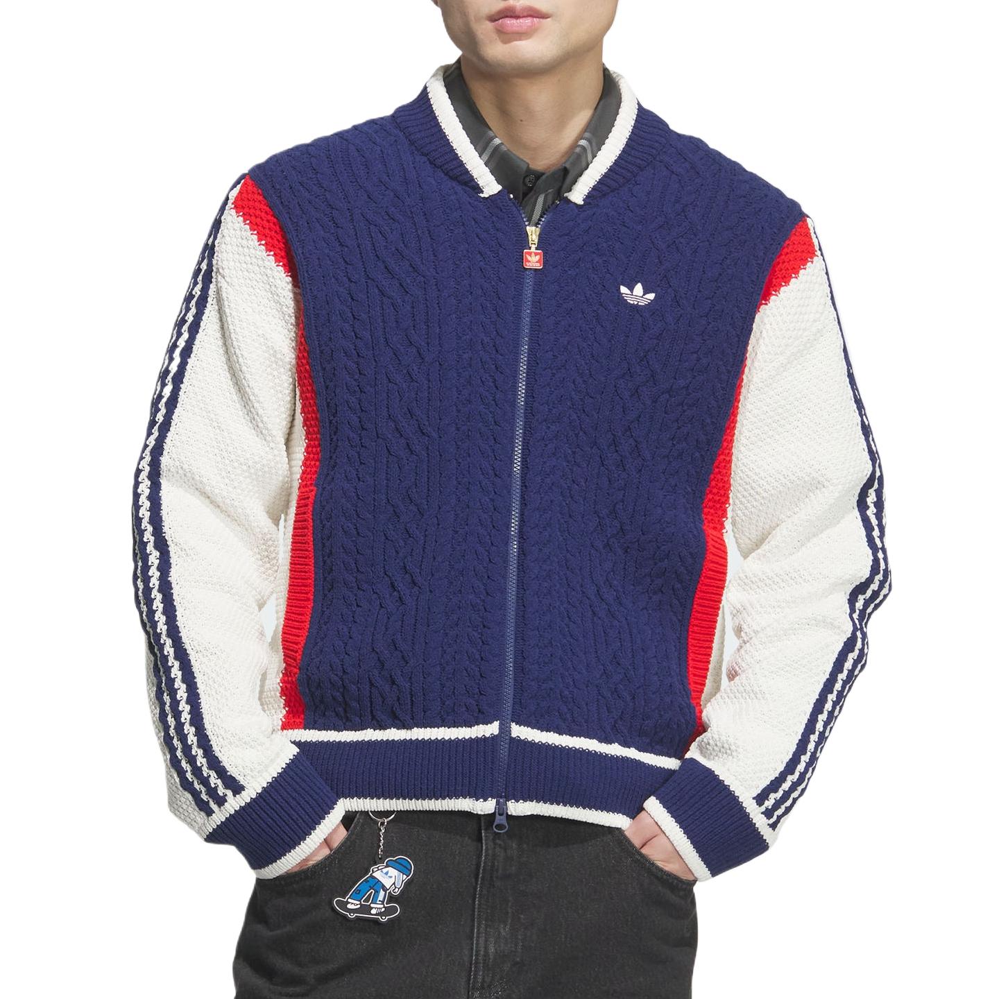 ★人気★ adidas originals CARDIGAN RS U UNITEFIT Adidas Originals CARDIGAN Knitwear Unisex Dark Blue - Cheap