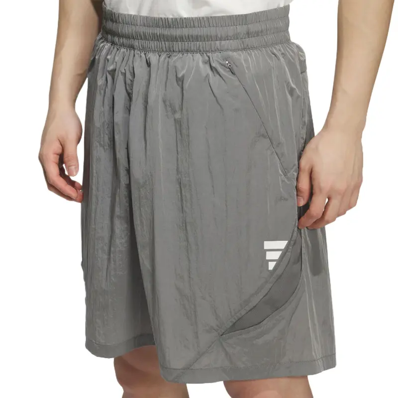 Adidas Casual Shorts Men's Light Gray-1