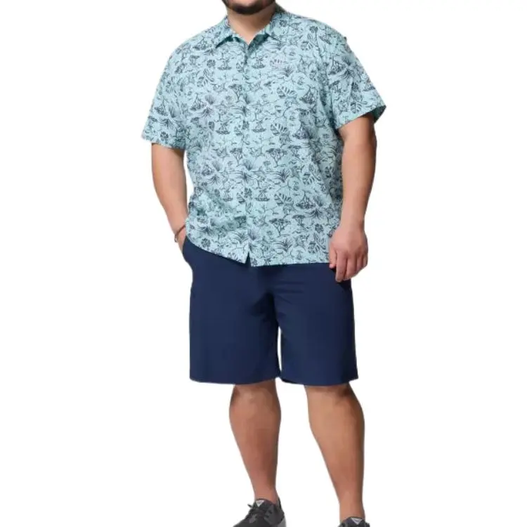 Columbia PFG Trollers Best Shirt Men's Blue-2