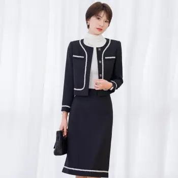 ONE SHALLOW Business Suits Women's Black