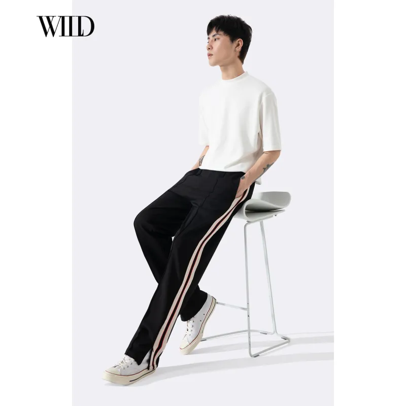WILD LEADER Casual Pants Men-3