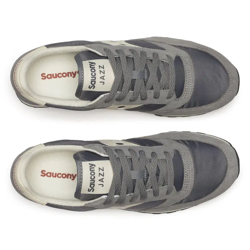 Saucony Jazz Original Grey Off White-3