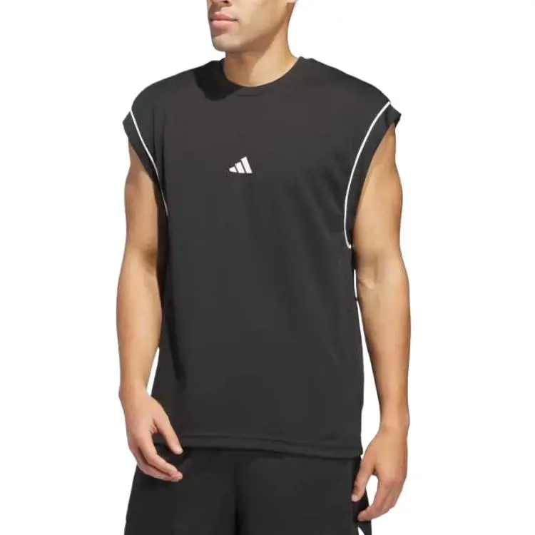 Adidas BASKETBALL Tank Tops Men's Black-1