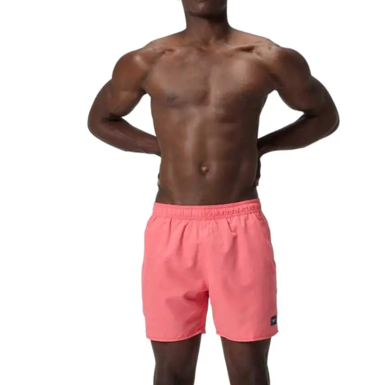 Speedo Prime Leisure Peach Poly Swimming Shorts Men's Coral-4