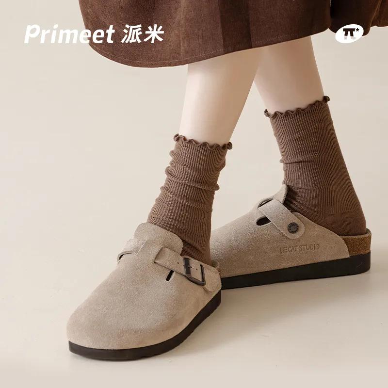 Primeet Mid Calf Socks Women's 3 Pack-3