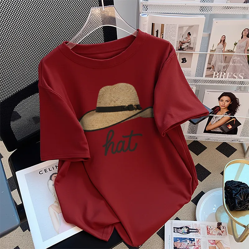 FAIRWHALE Drop Shoulder Sleeve T Shirt Women's-8