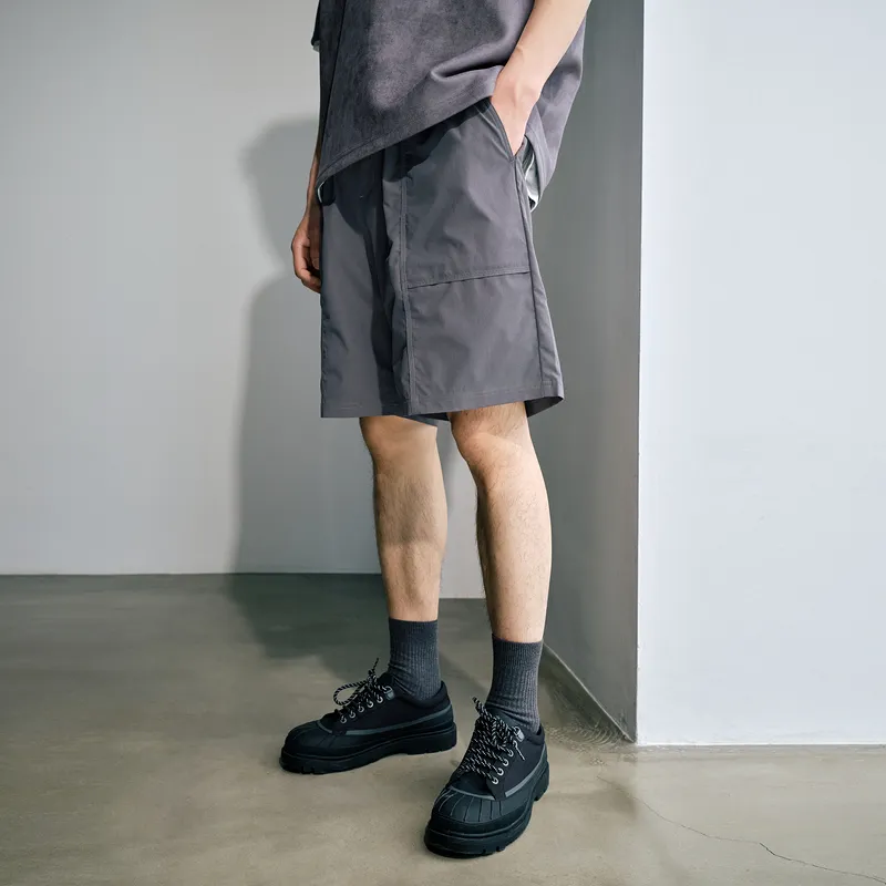 GXG Urban Aesthetics Of The Blockbuster Weaving Series Casual Shorts Men-8