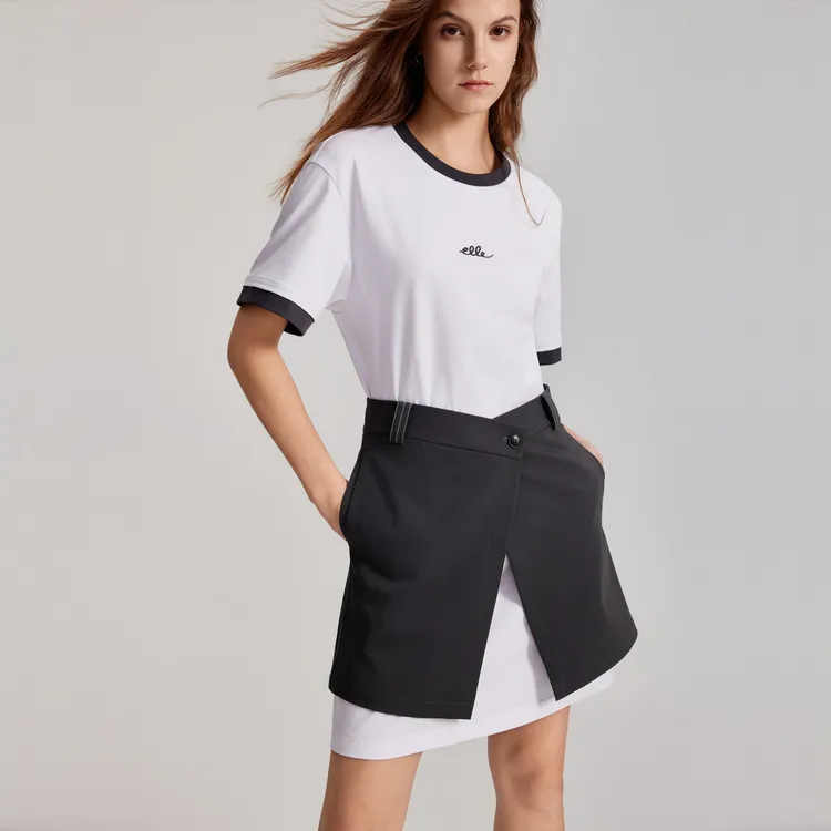 ELLE Casual Suits Women's White-1