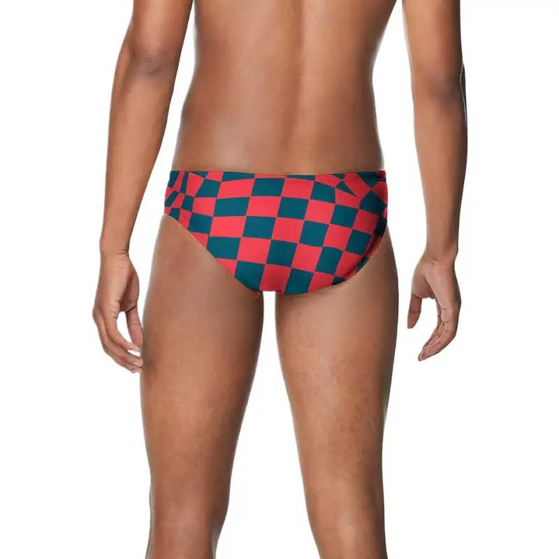 Speedo Men's Printed One Brief Cobalt Blue Swimming Shorts Men's-21