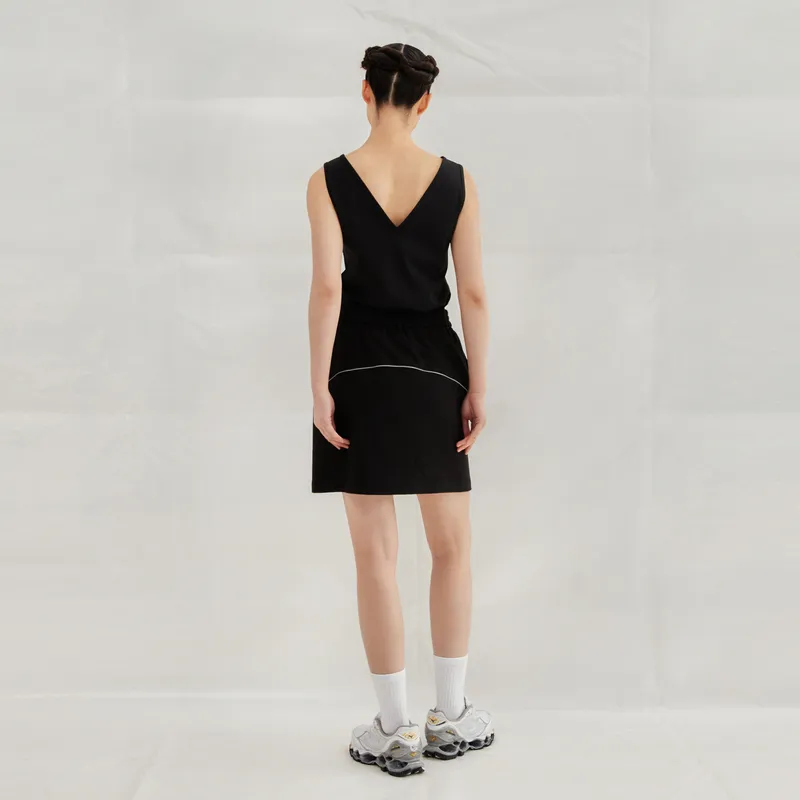 UPON PRO Casual Short Skirts Women's Black-2