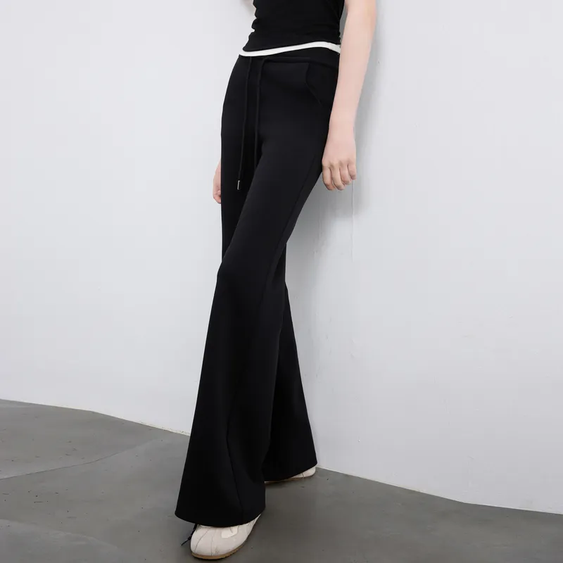 3COLOUR Casual Pants Women's Classic Black-3