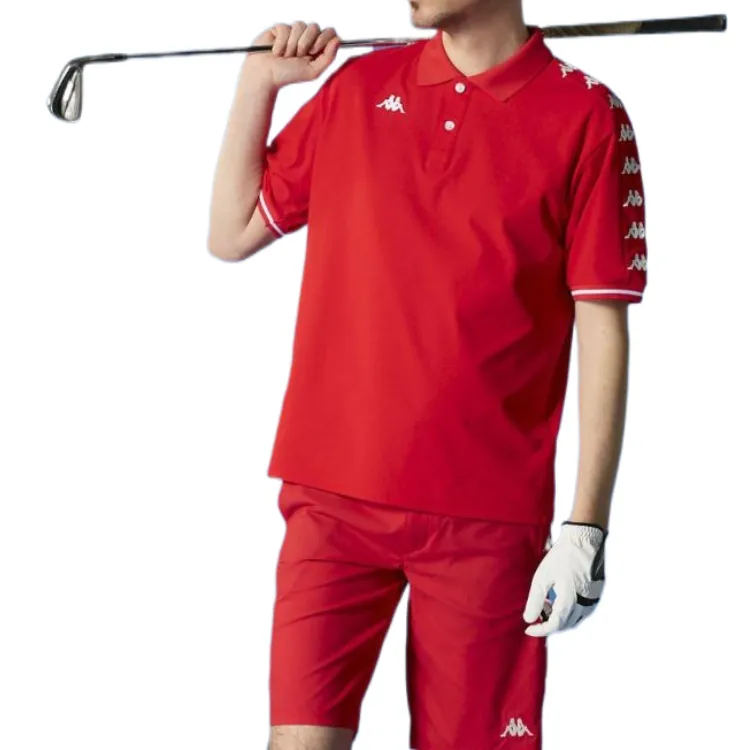 Kappa AUTHENTIC Polo Shirt Men's Red-2