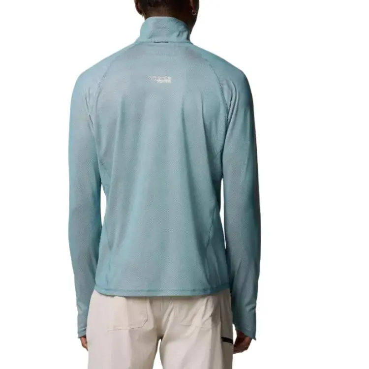 Columbia Summit Valley Omni-Shade Omni-Freeze Omni-Wick Shirt Men's River Blue-1
