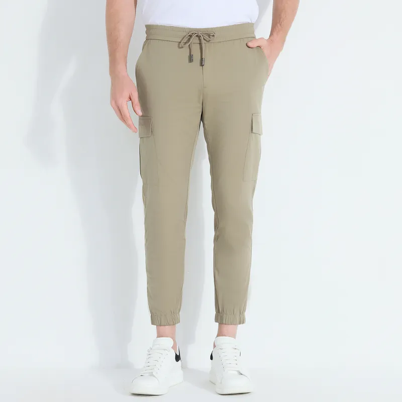Raidy Boer Casual Pants Men's Khaki-5