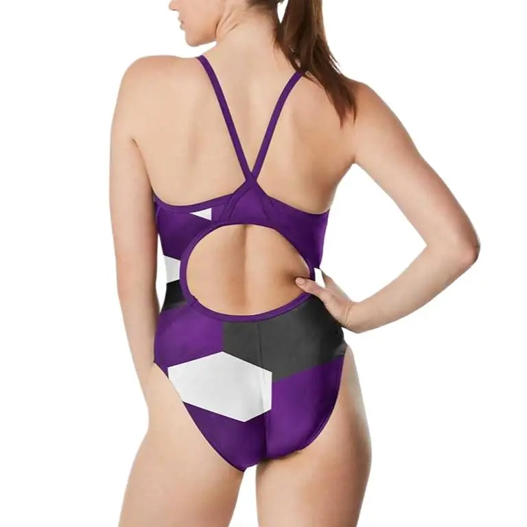 Speedo Glimmer Flyback One piece Swimsuit Women's-13