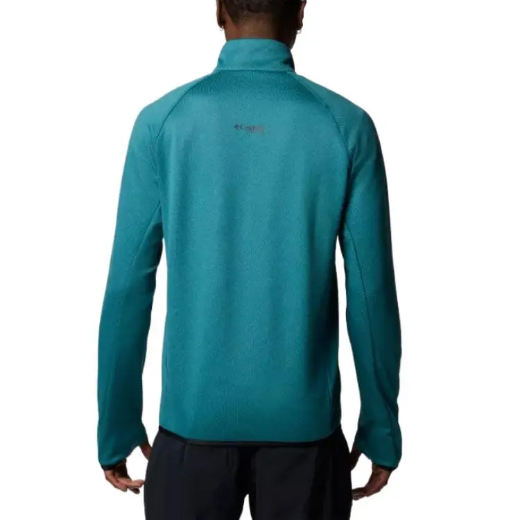 Columbia Triple Canyon Grid Fleece II Jacket Men's River Blue-1