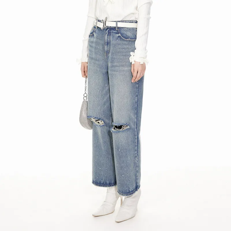 D'zzit Jeans Women's Blue-3