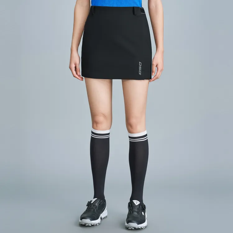 DESCENTE PRO Casual Short Skirts Women's BK BLACK-2