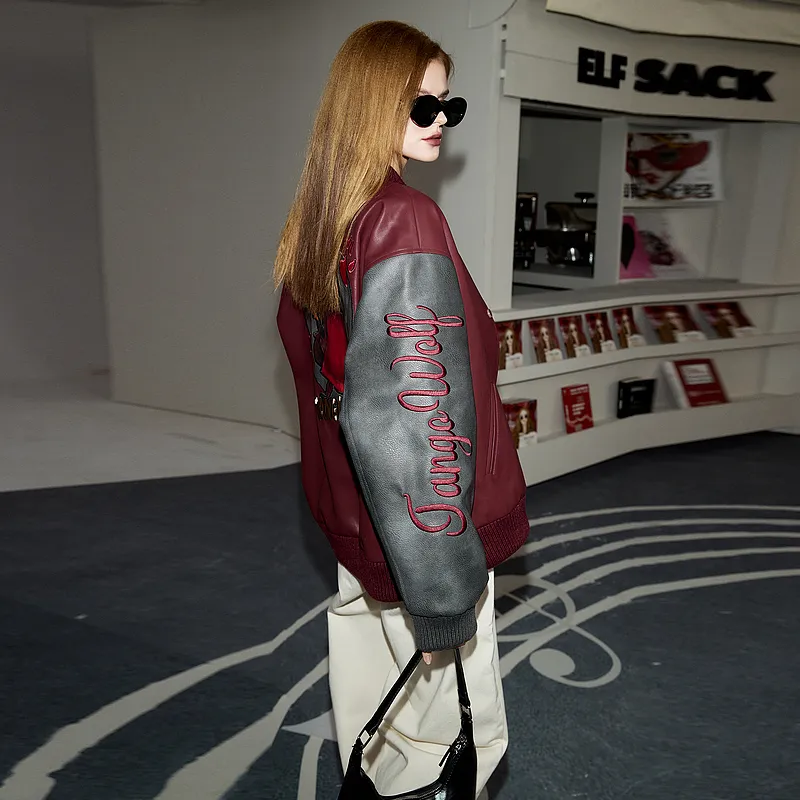 ELF SACK Baseball Jacket Women's-6