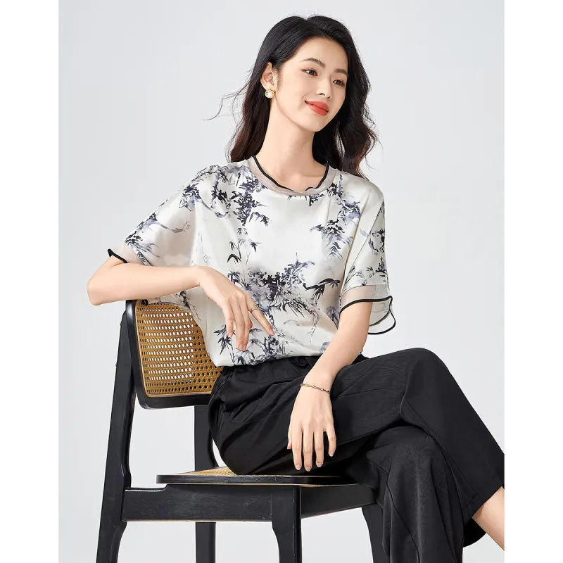 Love Elaine Shirt Women's White-1
