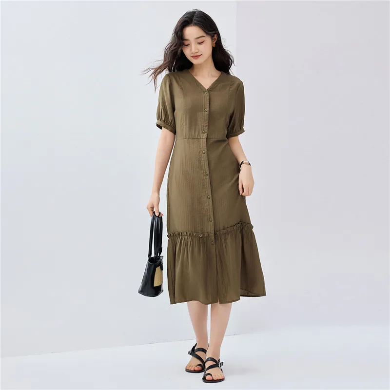 UNIQLO Short Sleeved Dresses Women's-9