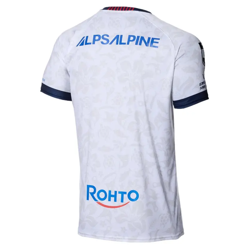 Under Armour Iwaki FC Soccer Jersey Men's White/Midnight Marine Blue 100-1