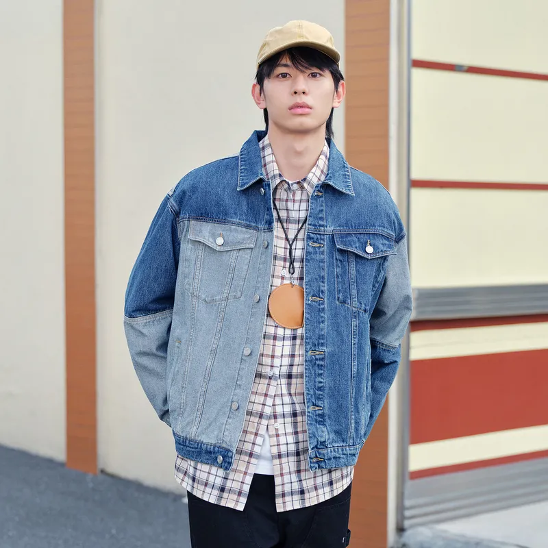 Gxg Jeans Jackets Coats Men's Blue-3