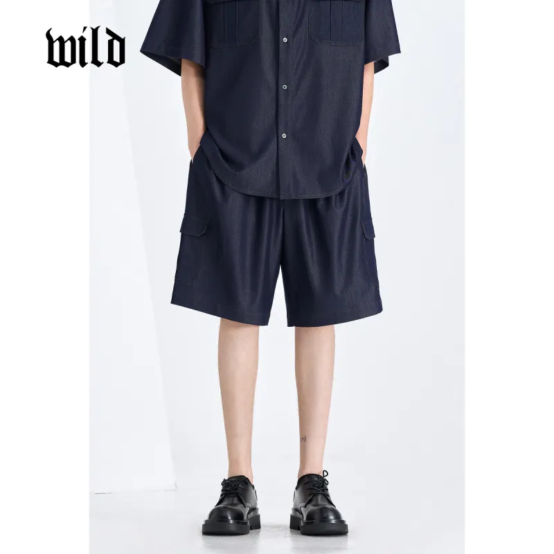 WILD LEADER Casual Shorts Men's-2