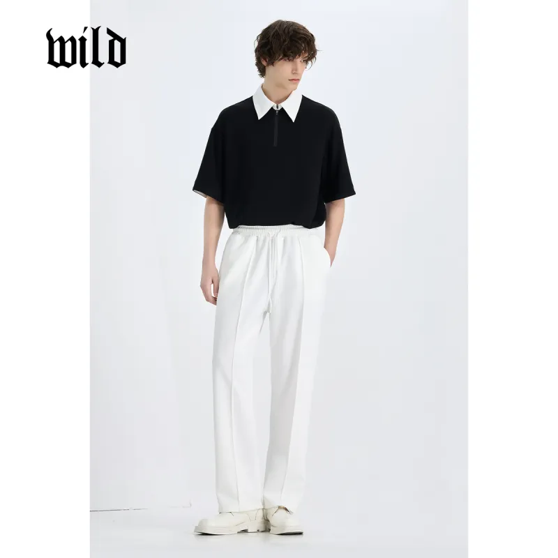 WILD LEADER Casual Pants Unisex-3