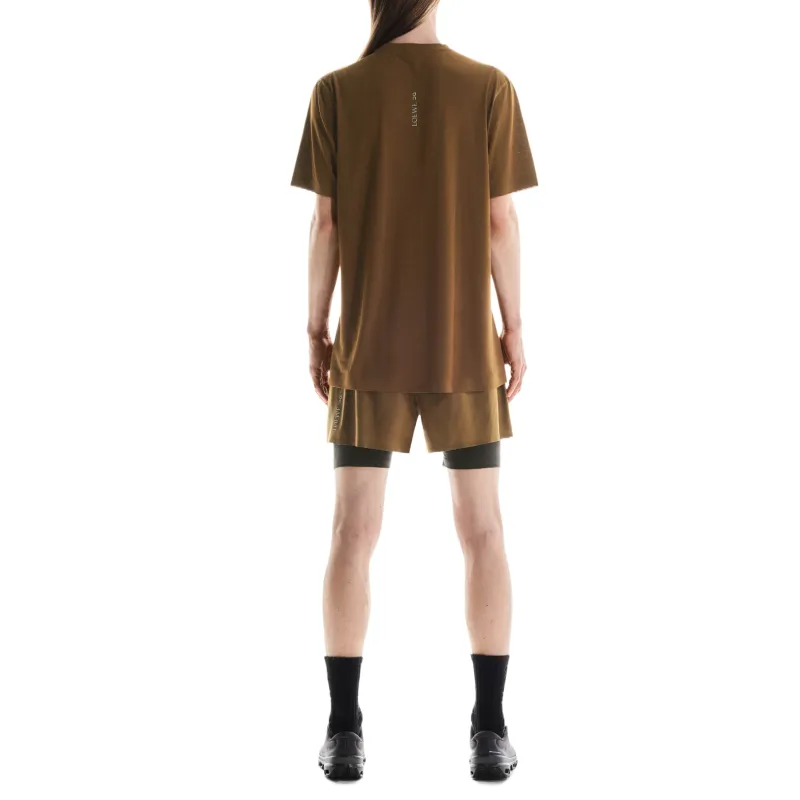 Loewe X On T Shirts Unisex Umber-3